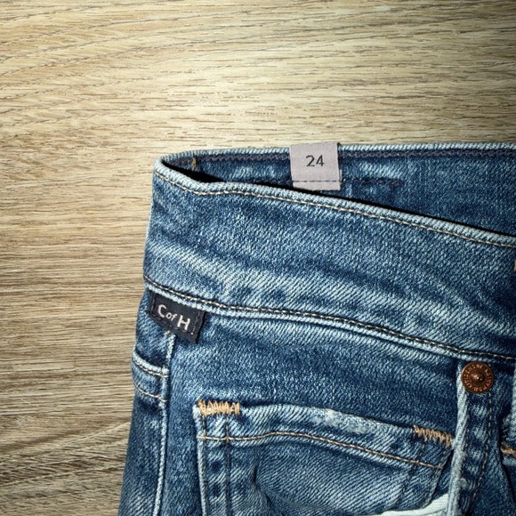 Citizens of Humanity Emerson Slim Boyfriend Jeans Womens Size 24 Blue Denim - Picture 3 of 12